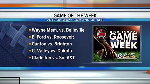 Week 5 Leo's Coney Island game of the week nominees