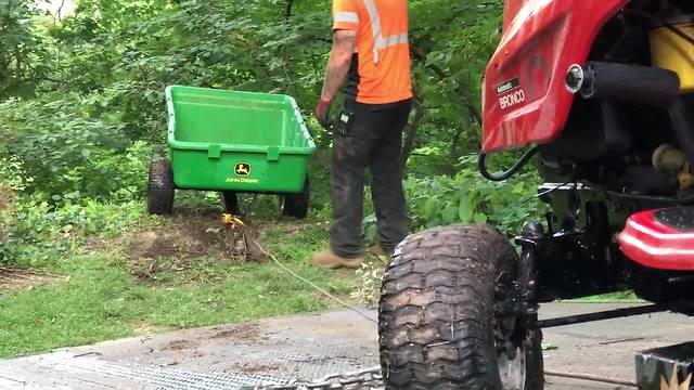 Man fell over 50-foot cliff