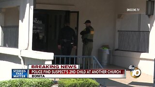 SDPD find church suspect's child at a Bonita Church