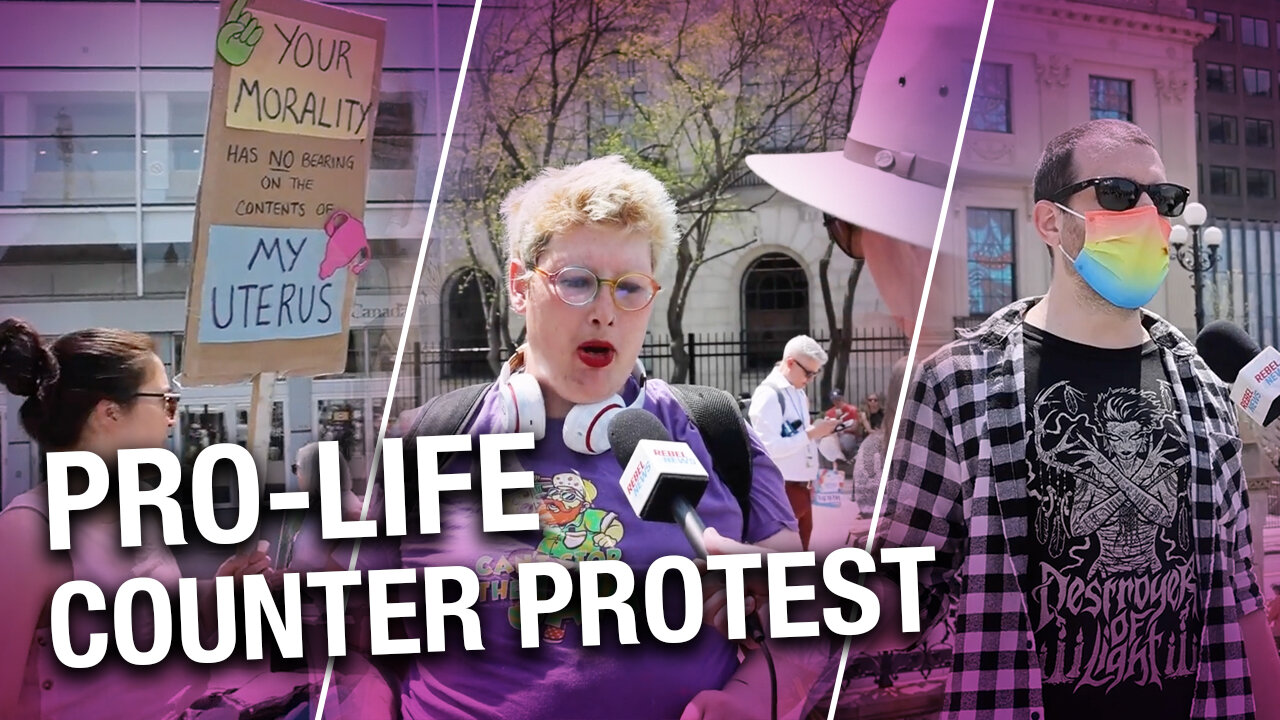 Protesters gather for Ottawa's March for Life… to be confronted by counter-protesters full of strife