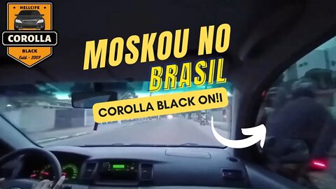 Rolê Corolla Brad 2007 Corolla Black Moscando #1