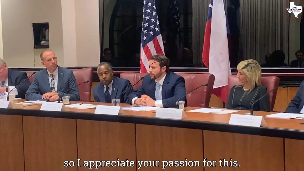 A Look at Housing and Urban Development Secretary Ben Carson's Visit to Houston with Rep. Crenshaw