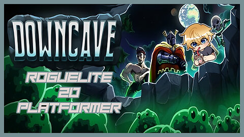 Retro 2D Platformer Roguelite - Downcave