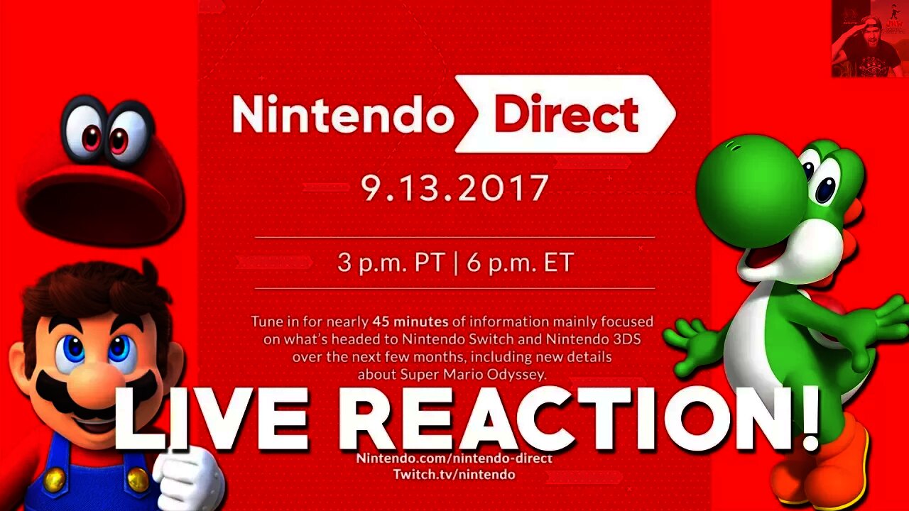 Nintendo Direct | September 13, 2017 LIVE REACTION! (New Switch & 3DS Games!)