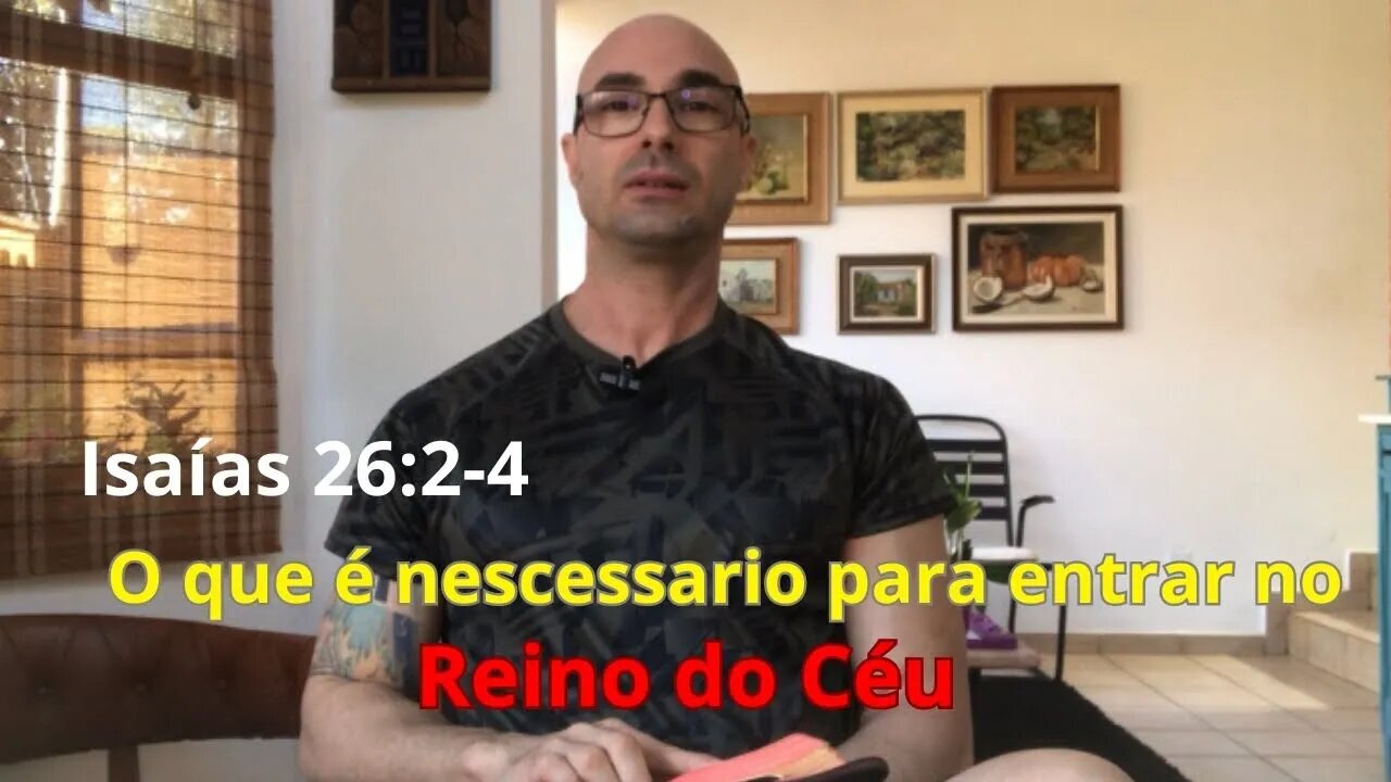 Reflexão Bíblica sobre Isaías 26:2-4