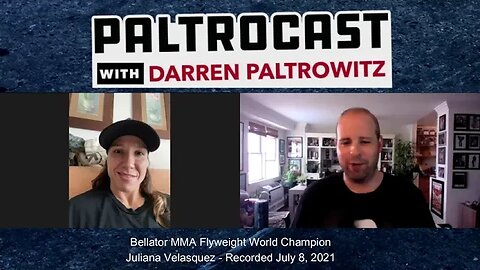 Bellator MMA's Juliana Velasquez interview with Darren Paltrowitz