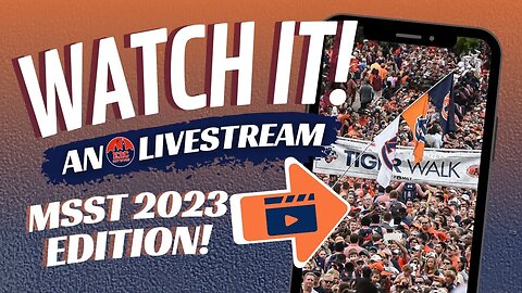 TIGER WALK LIVE! | Auburn Football vs. Mississippi State 2023