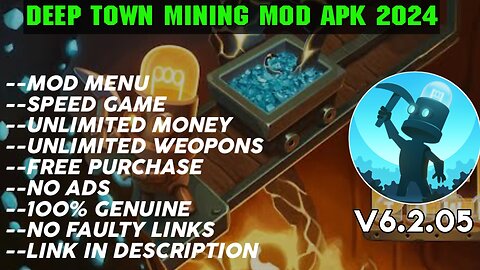 IDKE DEEP TOWN MINING MOD APK DOWNLOAD| LATEST MOD APK 2024