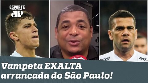 "Eu tô falando..." Vampeta EXALTA arrancada do São Paulo!