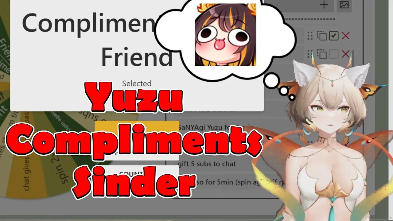 @YuzuVtuber Compliments @SinderVTuber #vtuber #clips