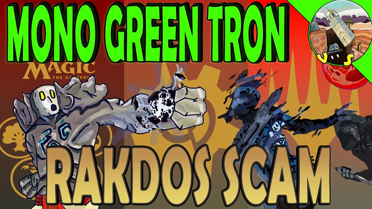 Mono Green Tron VS Deck More Rakdos Scam｜Blood Moon｜MTGO Modern League Match