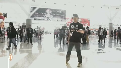 Dancing INSIDE the Convention Building (Anime Expo)