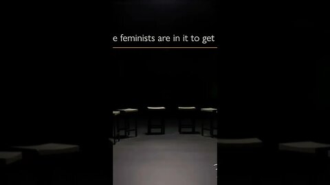 Male feminist only want sex