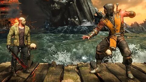Little Jason Vs Scorpion Mortal Kombat XL Mod 🤣🤣🤣👏