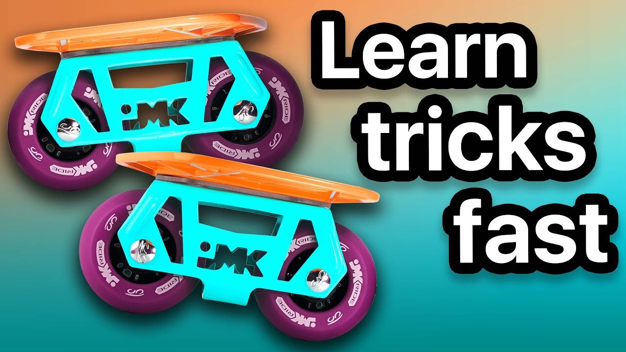 How to Learn Tricks FAST on Freeskates