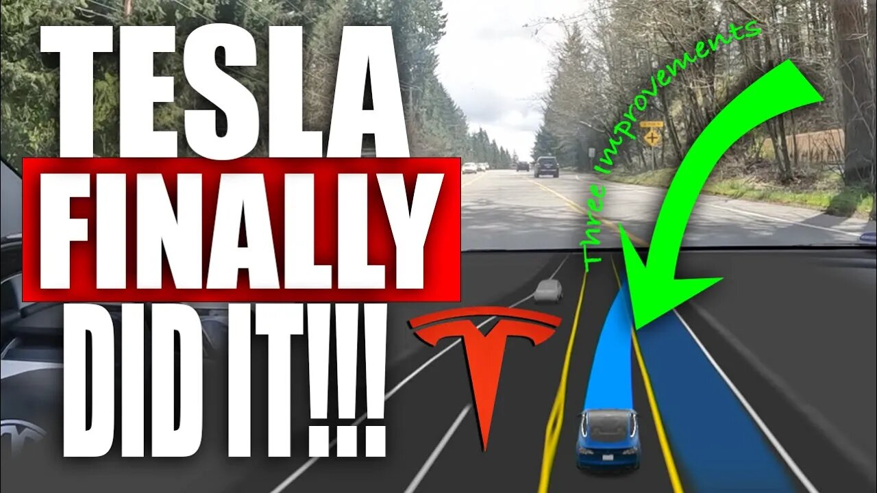 I WAS WRONG! Tesla FSD Improved In Three Ways!