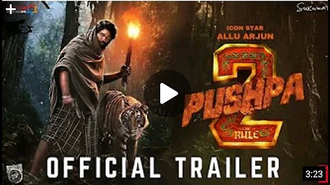 Pushpa is back ( official trailer 2024 ) alluarjun.resmika