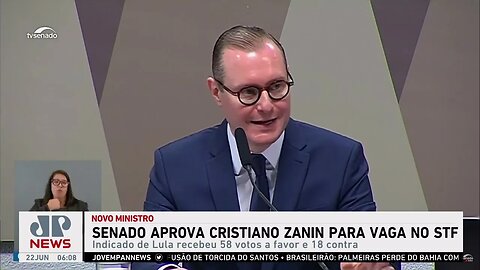 Zanin é aprovado em sabatina na CCJ e avança rumo ao STF