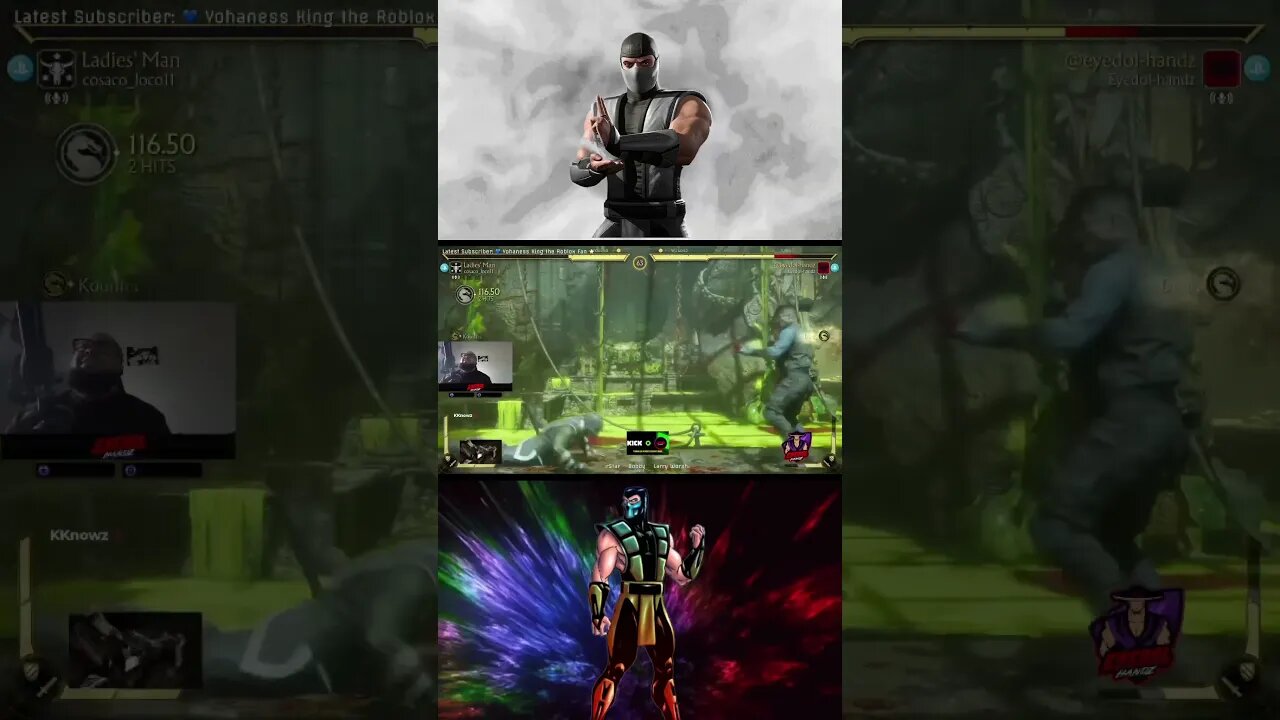 Same Kombos 😂🤣🤣#MortalKombat #Shorts #eyedol #subscribe #live #contentcreator #NRS# #MK12