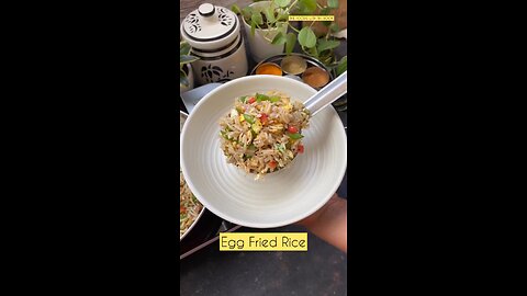 Egg fried rice | indian recipes | food lover