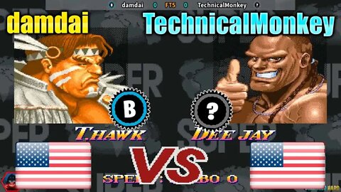 Super Street Fighter II Turbo: New Legacy (damdai Vs. TechnicalMonkey) [U.S.A. Vs. U.S.A.]