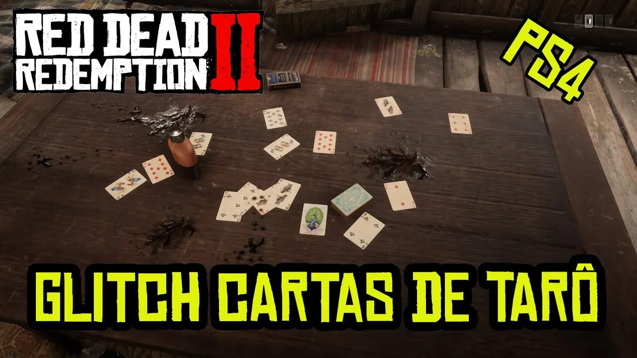 RED DEAD ONLINE GLITCH CARTAS DE TARÔ XP E DINHEIRO