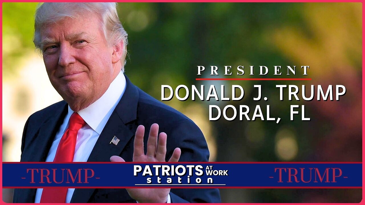 President Trump's Rally in Doral, FL || July 9,2024 || Patriots At Work Station