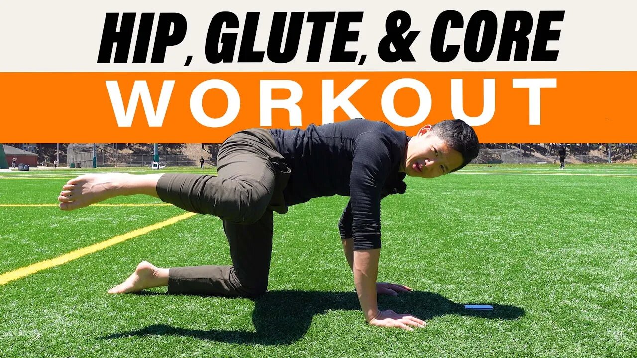 Hip, glute, core workout for beginners *follow along* - at home workout for seniors and beginners