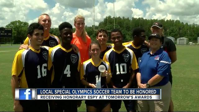 Local Special Olympics soccer team to be honored