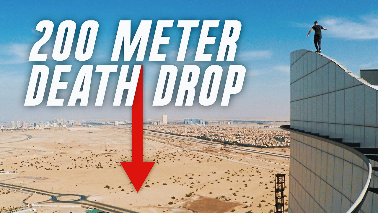 Dangerous Building Climb in Dubai