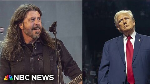 Trump campaign disputes claim over use of Foo Fighters song at rally