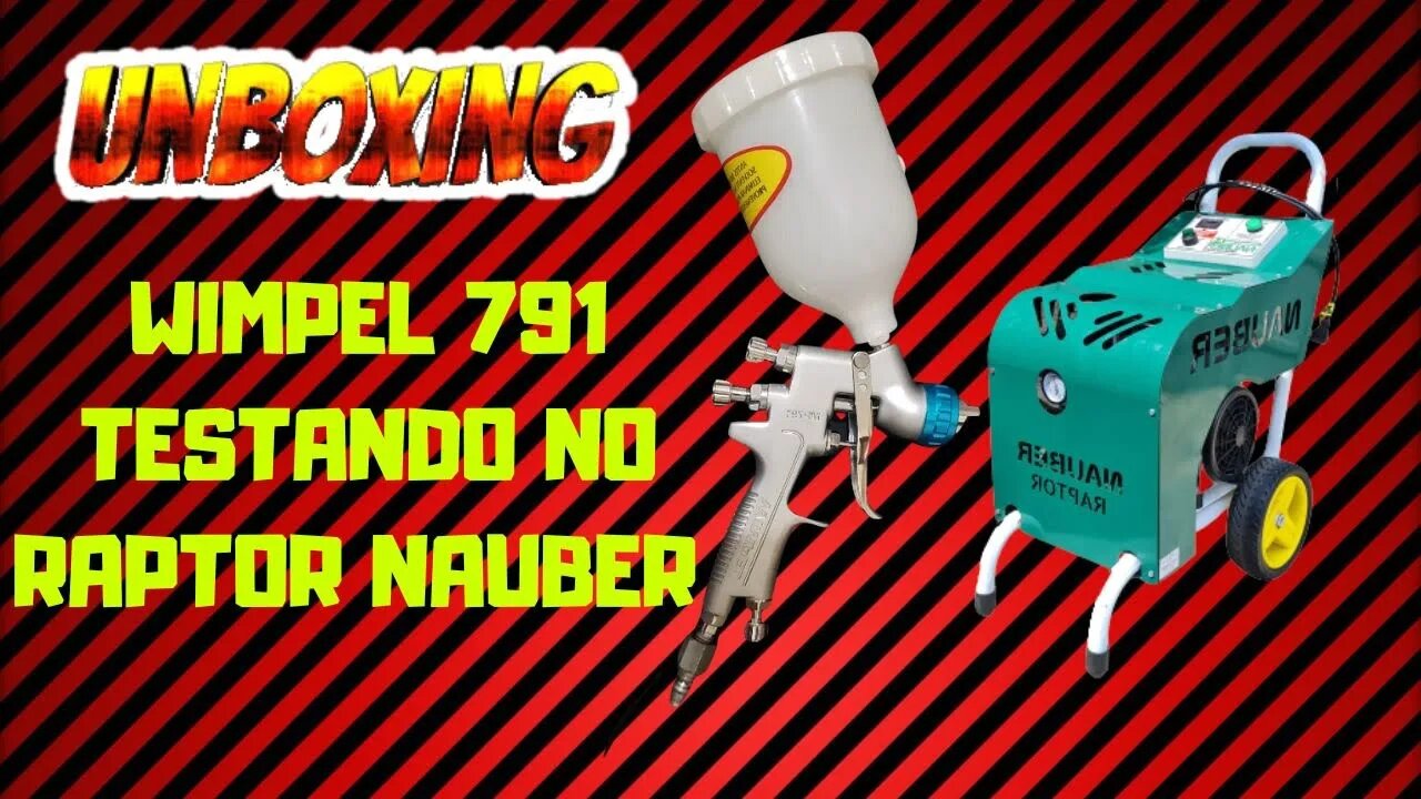 unboxing testando a wimpel 791 no nauber raptor