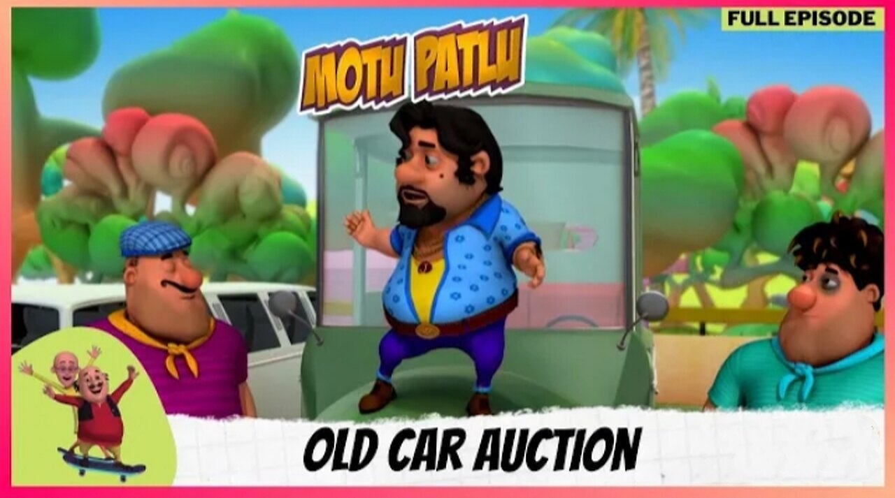 Motu Patlu | मोटू पतलू | Full Episode | Old Car Auction