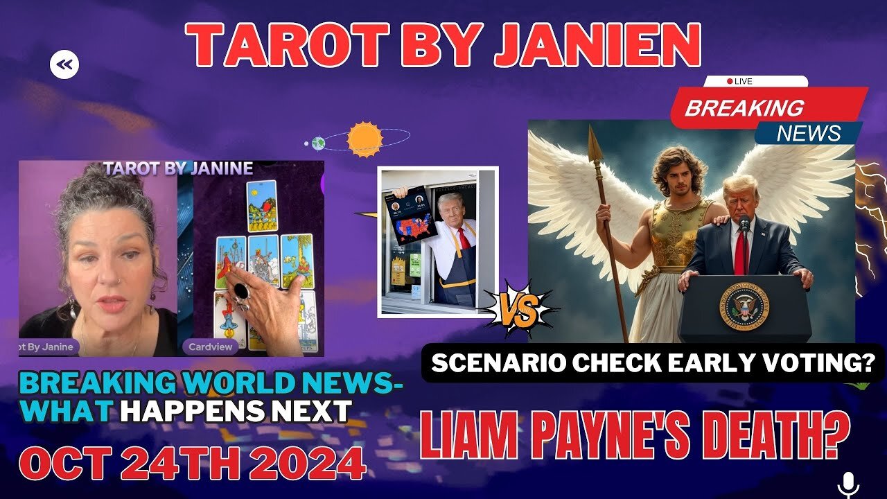 Tarot By Janine - Breaking News Update Oct 25th 2024 - EBS ON FRIDAY