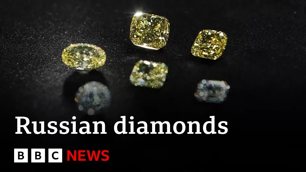 Russian diamonds set for ban under new EU sanctions | BBC News #Russia #Ukraine #BBCNews