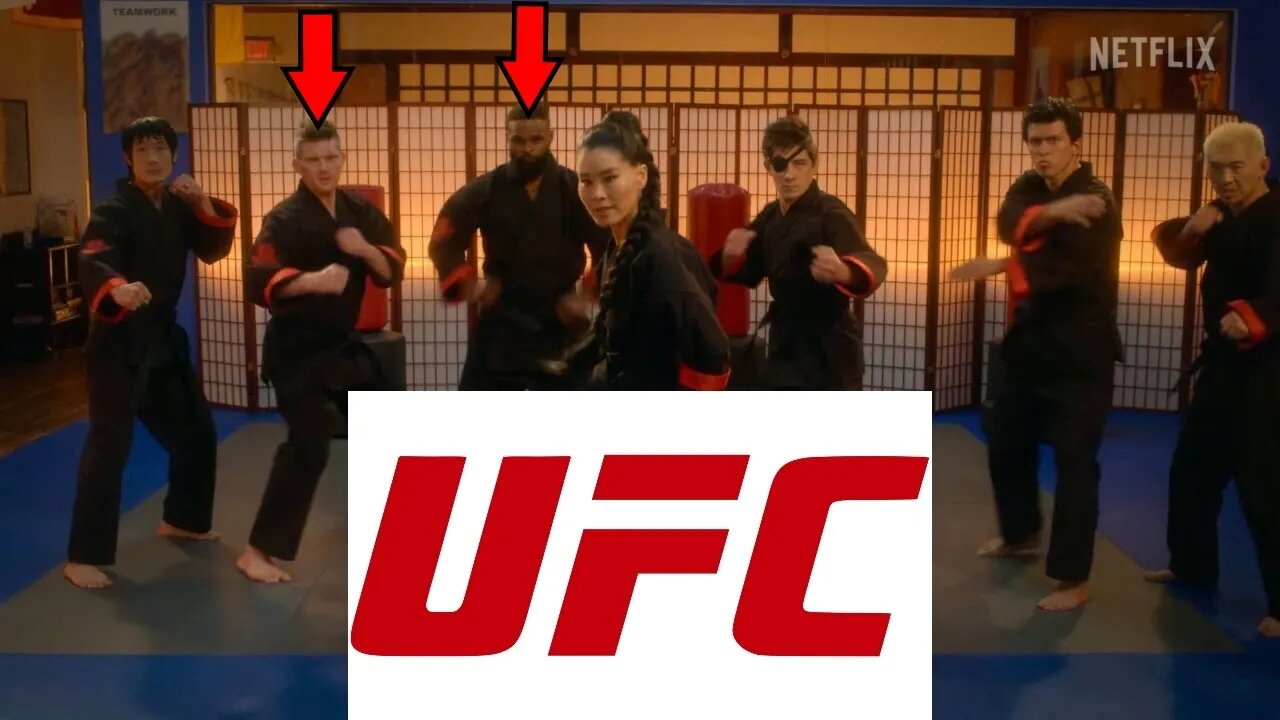 The UFC Comes to Cobra Kai Season 5! #shorts