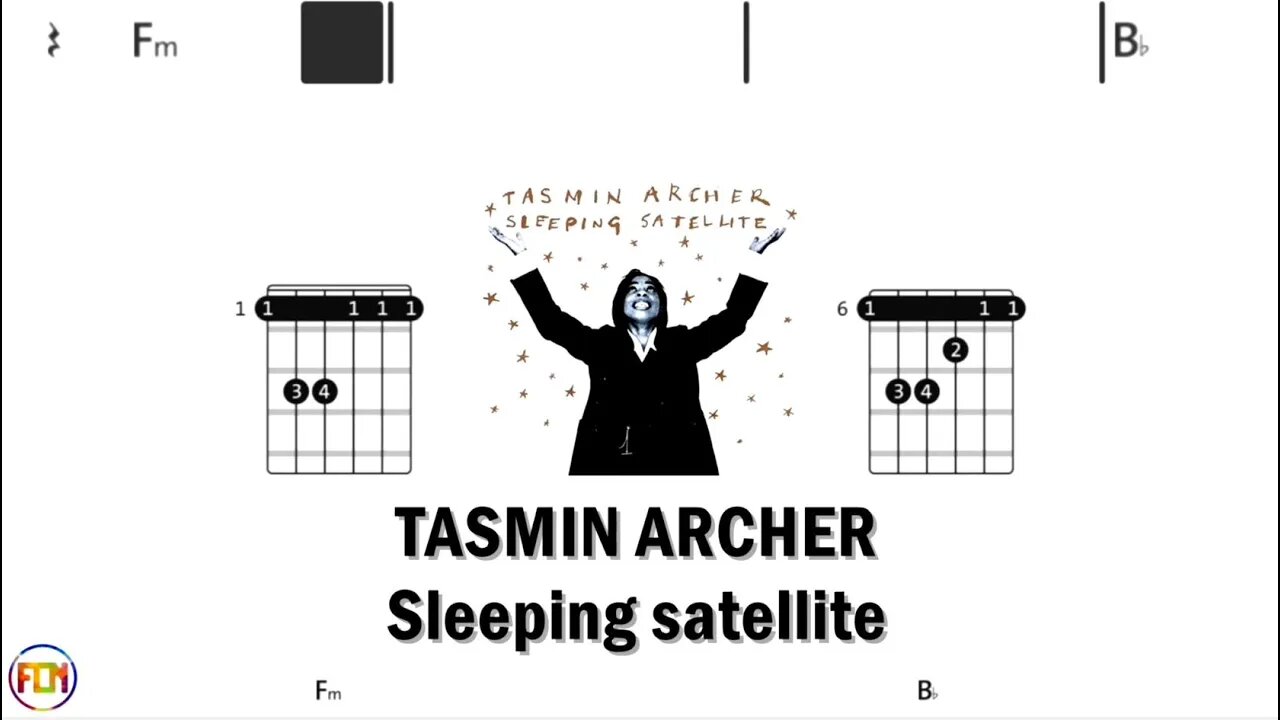 TASMIN ARCHER Sleeping satellite - Guitar Chords & Lyrics HD