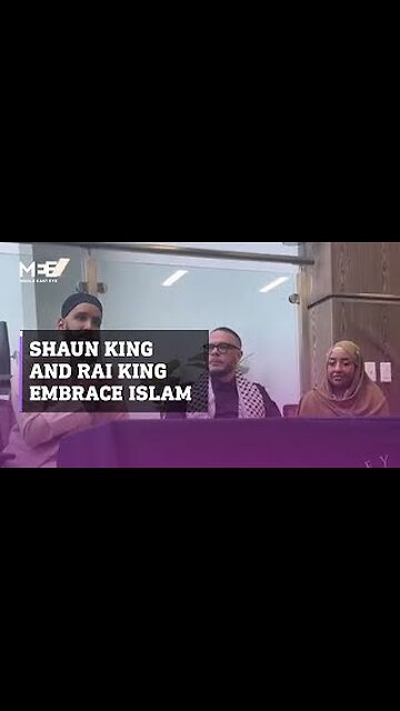 US writer and activist Shaun King has embraced Islam with his wife Rai
