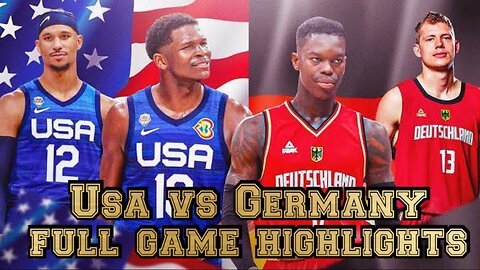 Team USA vs Germany FULL GAME Highlights Semifinals 2023 FIBA World Cup