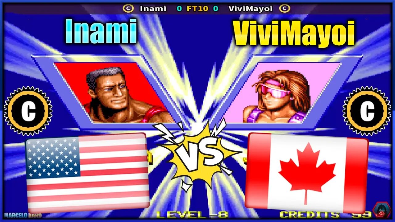 Windjammers (Inami Vs. ViviMayoi) [U.S.A. Vs. Canada]