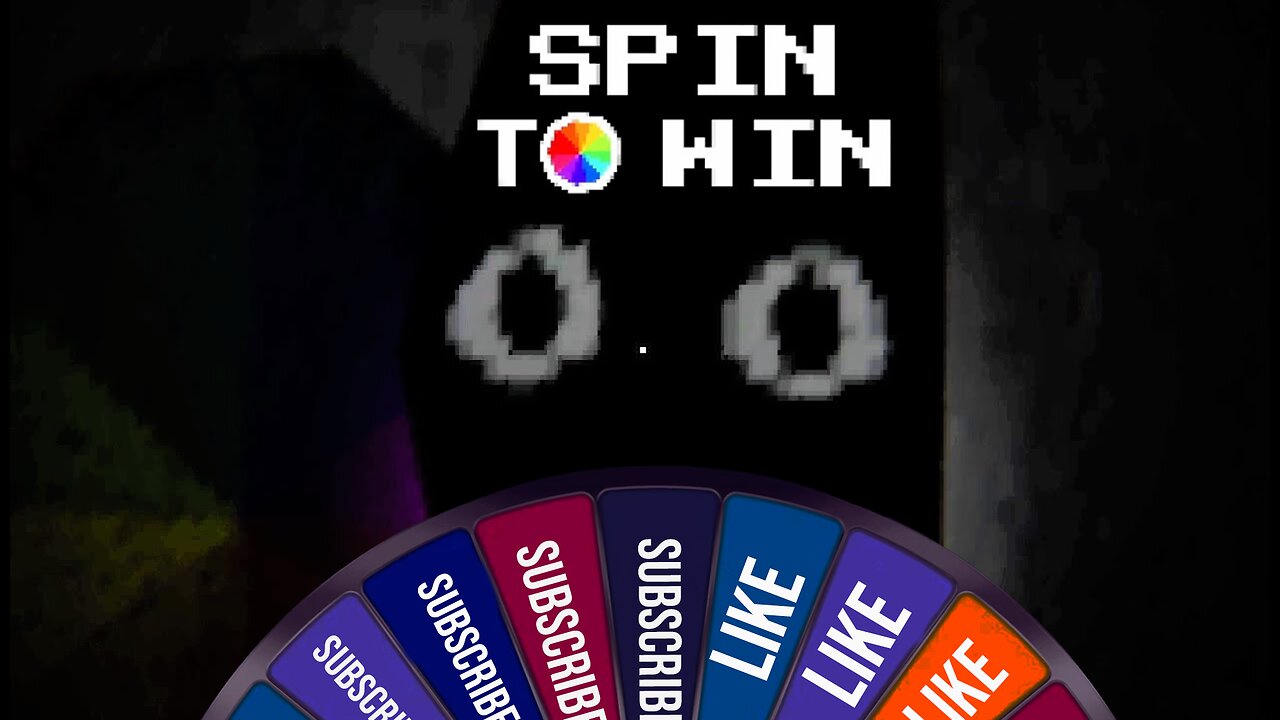 Your trapped in a room with only a prize wheel - Spin To Win (Horror)