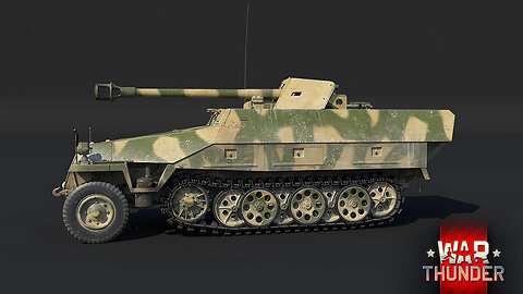 SDKFZ 251 HANOMAG GERMAN HALF-TRACK UP CLOSE IN WAR THUNDER