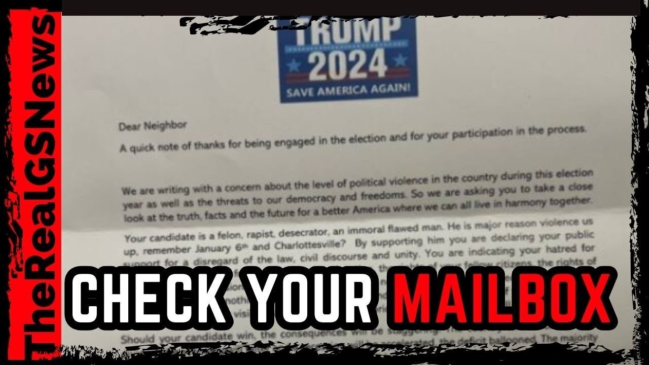 Breaking News - Americans receiving Alarming Letters - Prepare Yourself - 10/19/23..