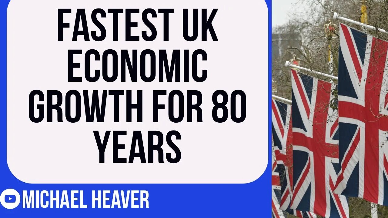 UK On Course For Strongest Economic Growth In 80 YEARS