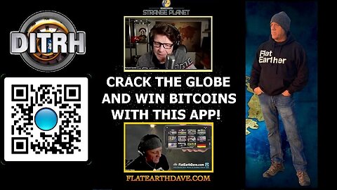 Crack the Globe Mystery and Win Bitcoins with this App! - Strange Planet Richard Syrett