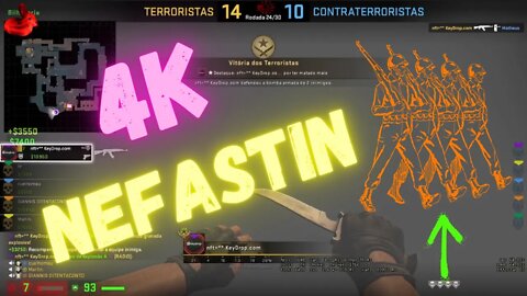 🔴34 4k salvador do Nefasto #shorts CSGO Valve Counter Strike Global Offensive