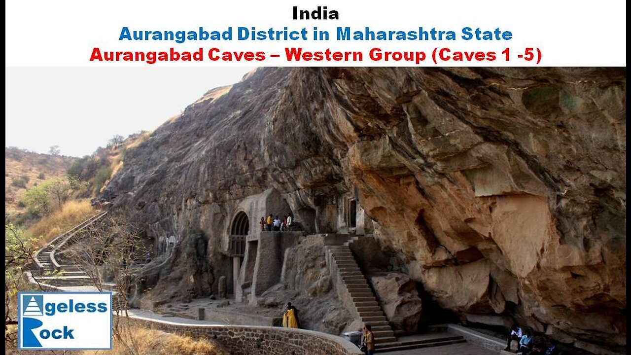 Aurangabad Caves - Western Group (1/2) : Cave Temples so old, no one knows anything for sure