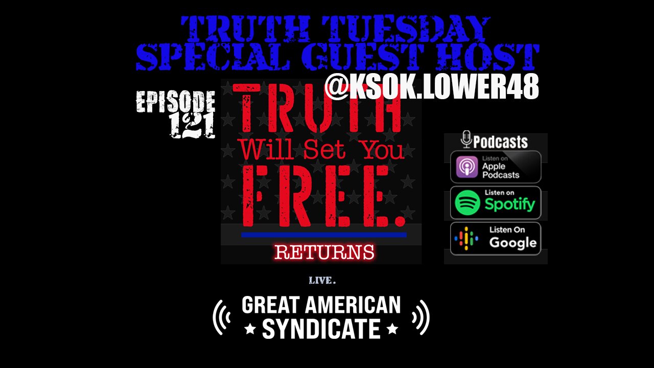 Will the Truth Set our Presidency Free? - Special Guest Host KSOK!