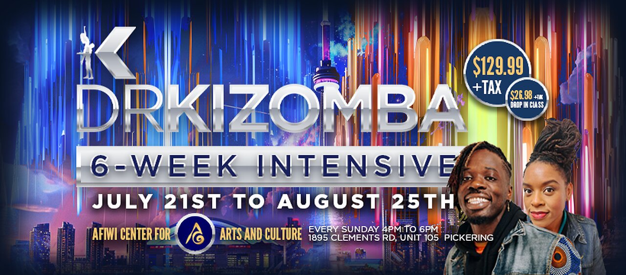 Kizomba Class | Final Dance | Dr Kizomba Studios in Toronto [Afiwi Groove]! August | 04 | 2024