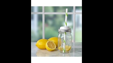 Ball Sip & Straw Lids, Fits Regular Mouth Mason Jars (3)